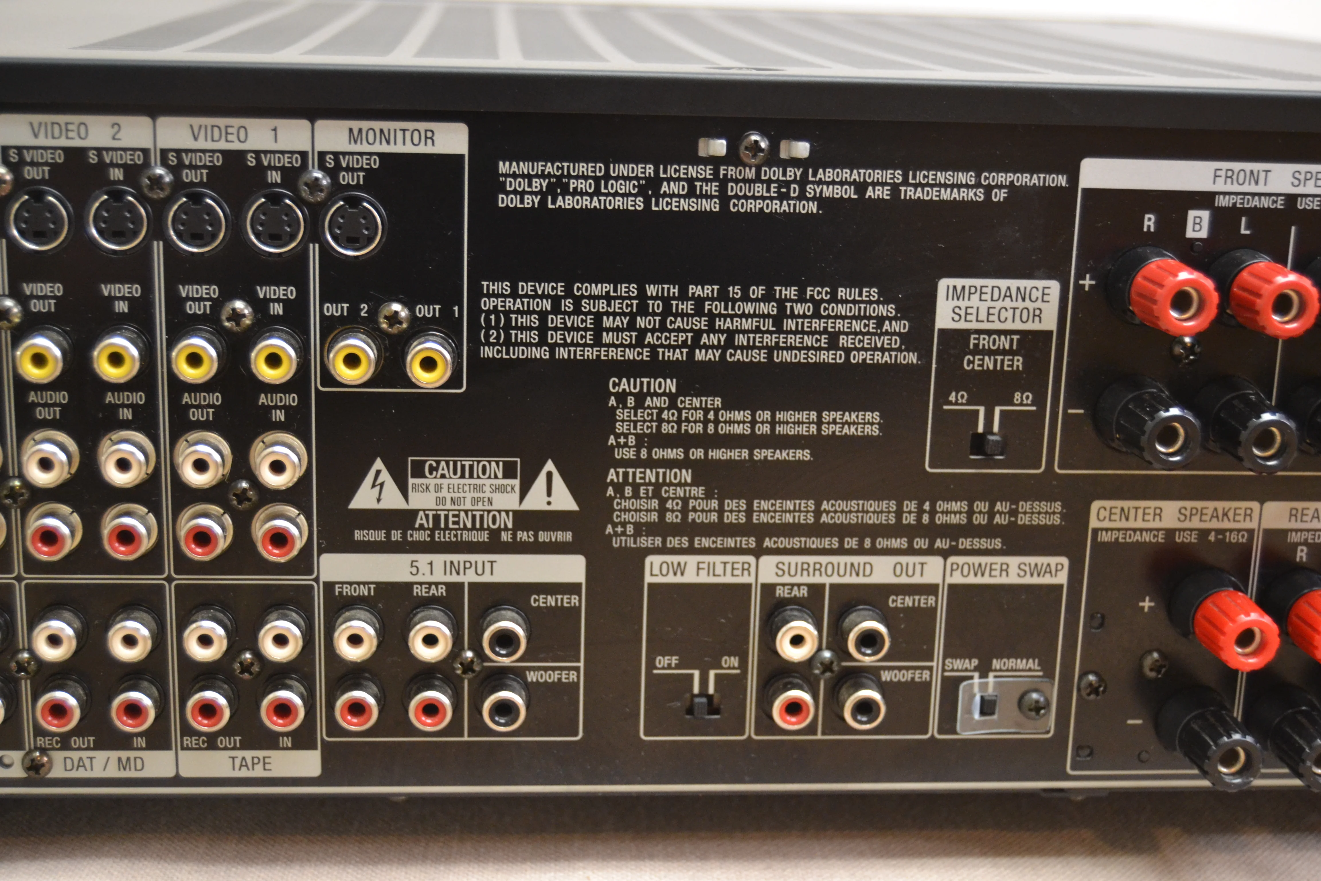 Sony STR-GA7ES Stereo Receiver * 90W RMS * 1996 - Image 13