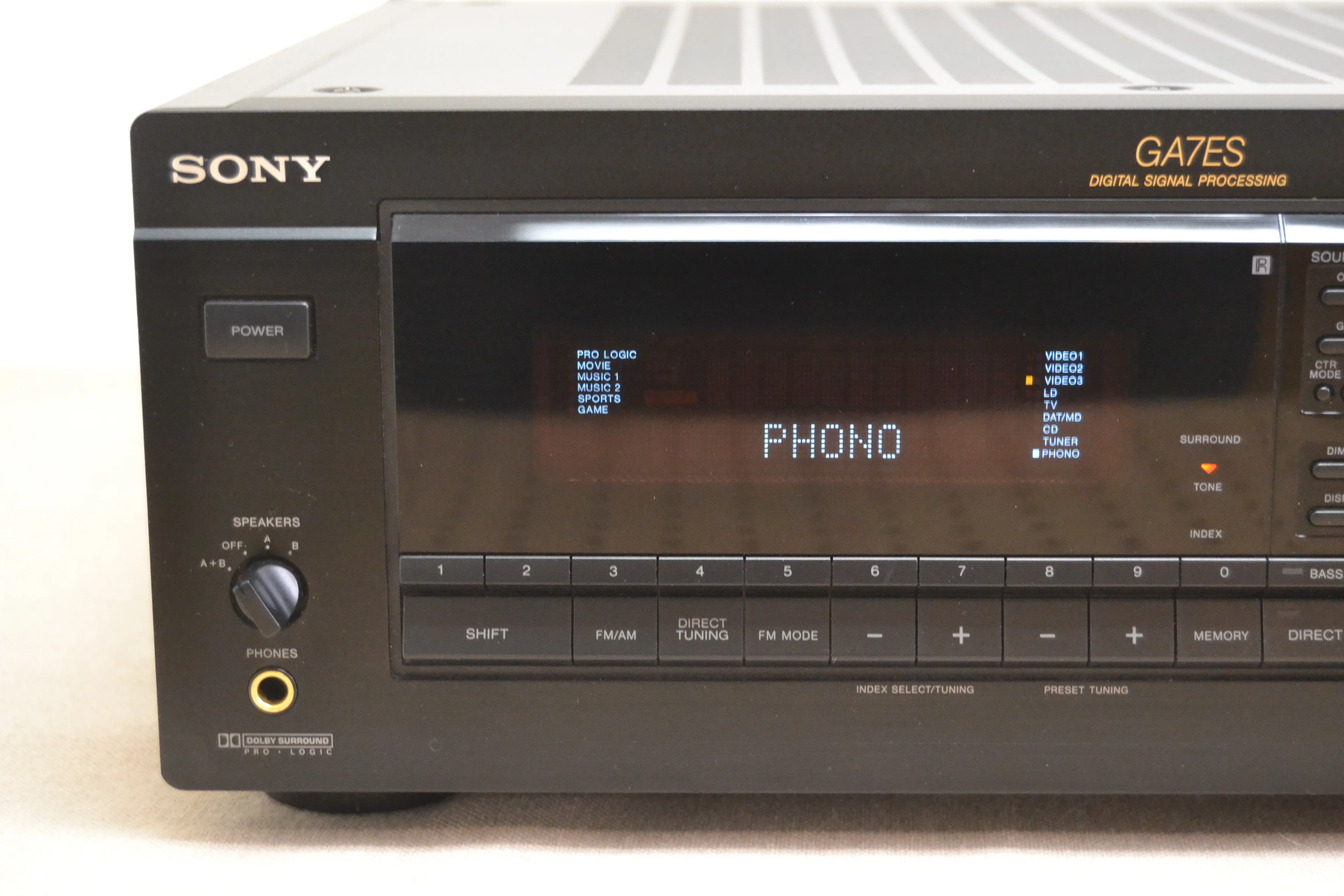 Sony STR-GA7ES Stereo Receiver * 90W RMS * 1996 - Image 2