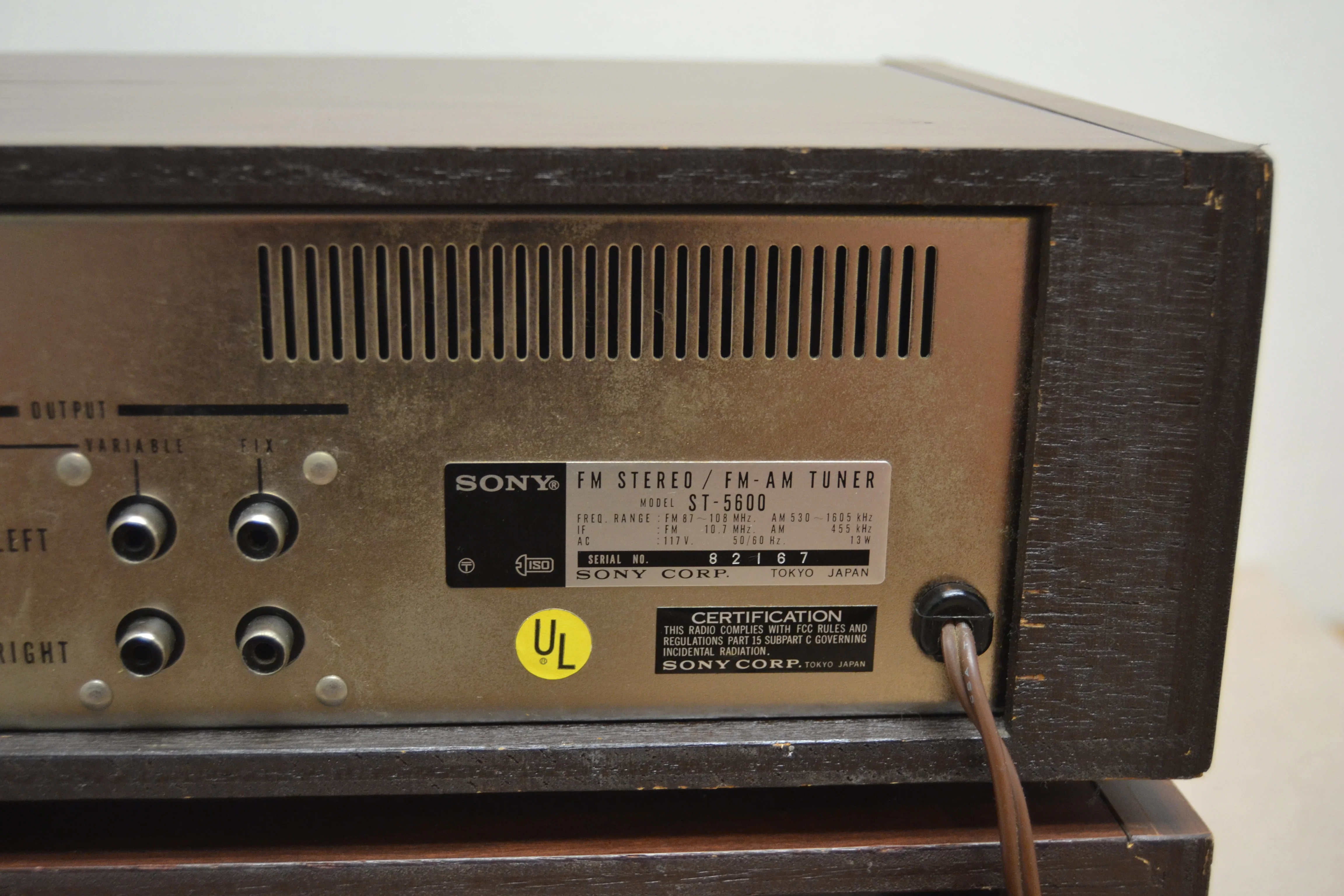 Sony TA-1010 Integrated Amplifier & Sony ST-5600 Stereo Tuner - Image 15