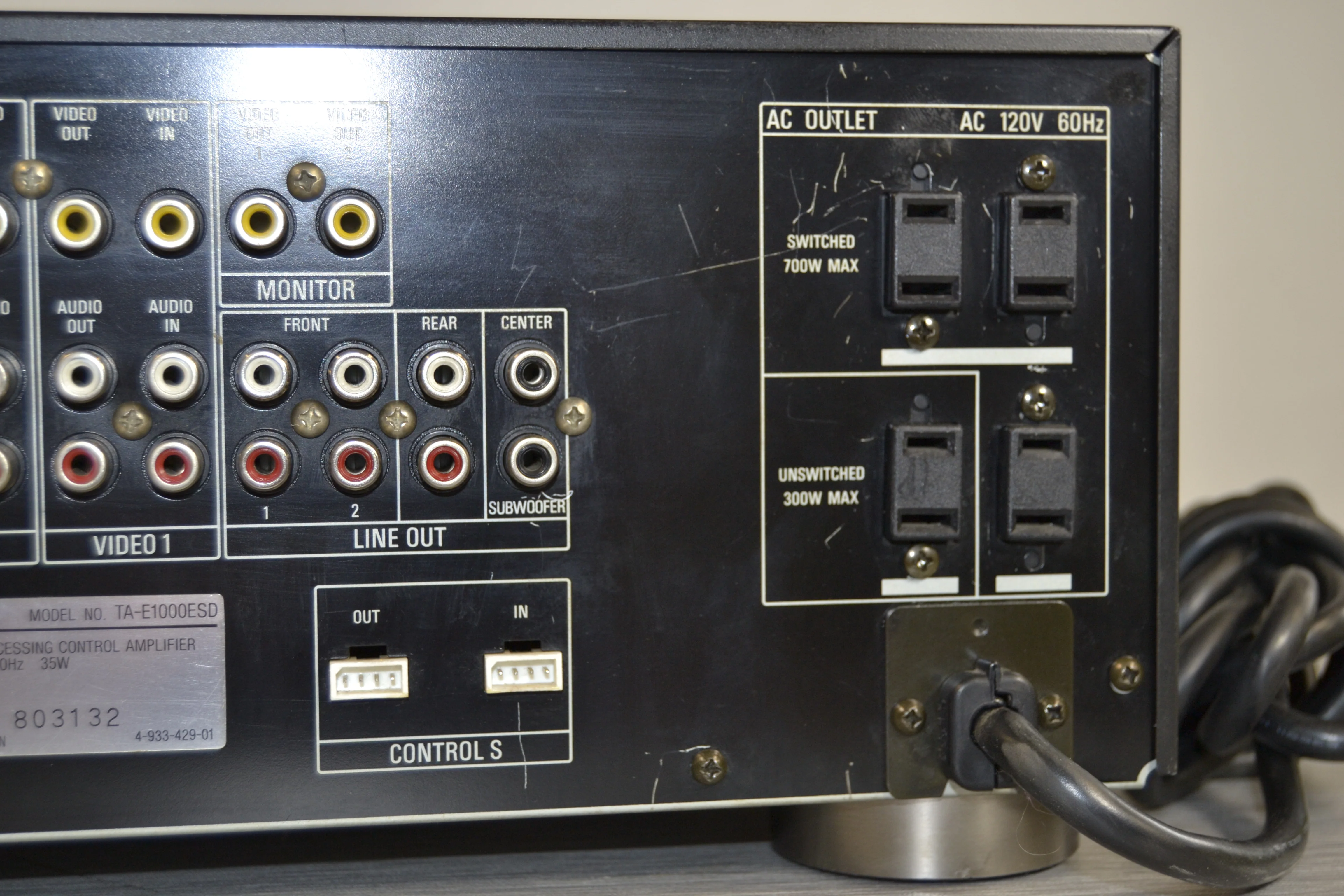Sony TA-E1000ESD Stereo Preamplifier * Remote Control - Image 14