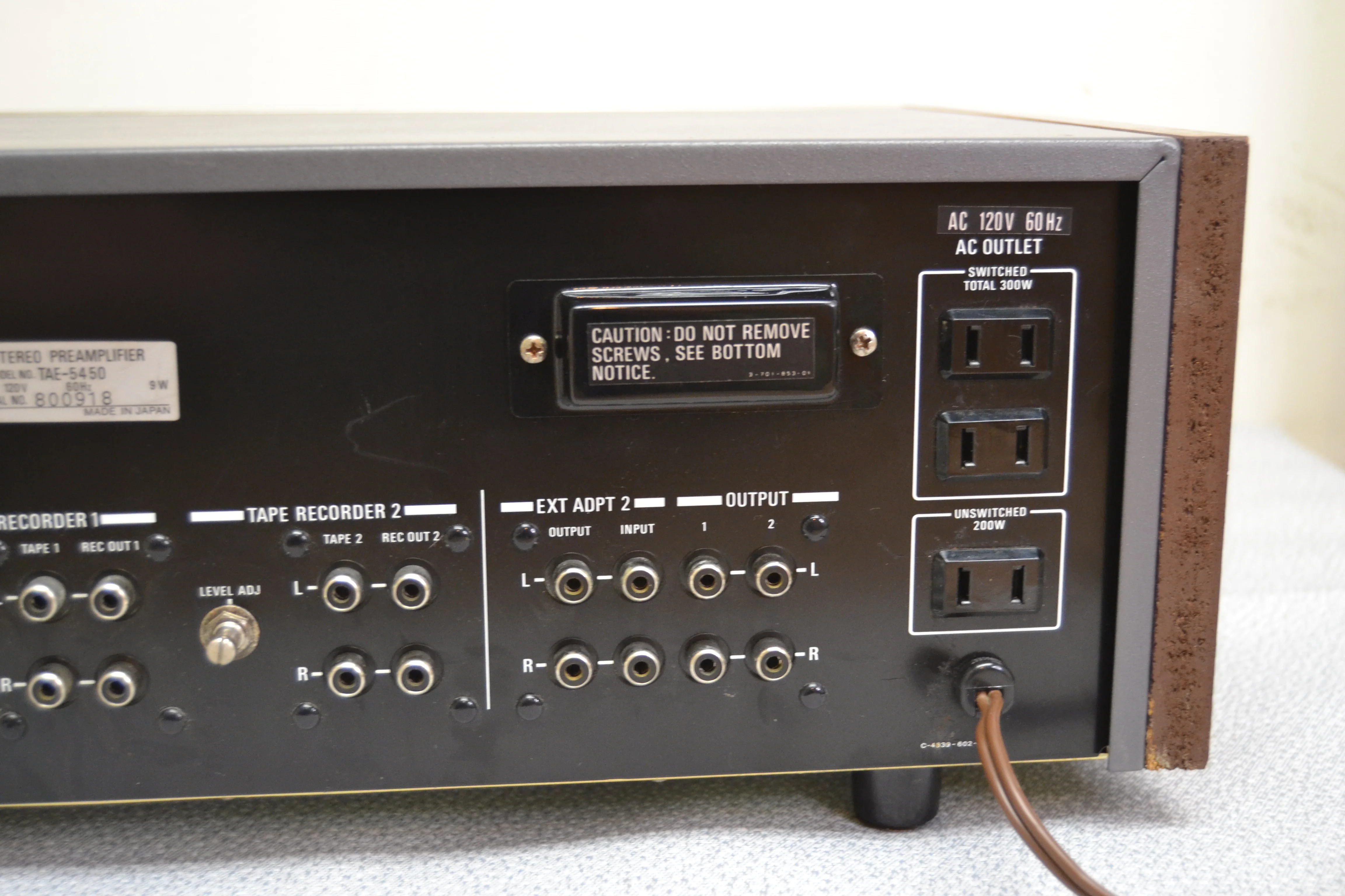 Sony TAE-5450 Stereo Pre Amplifier (1975-78) * Fully Serviced - Image 17
