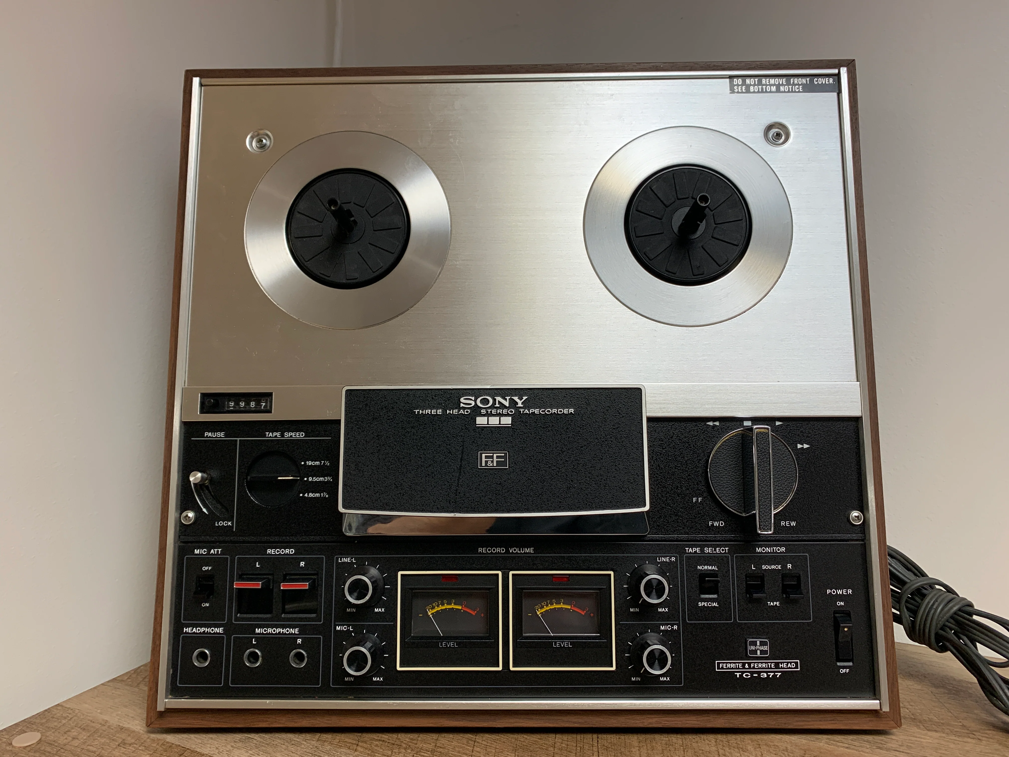 Sony TC-377 Reel to Reel Recorder - Image 2