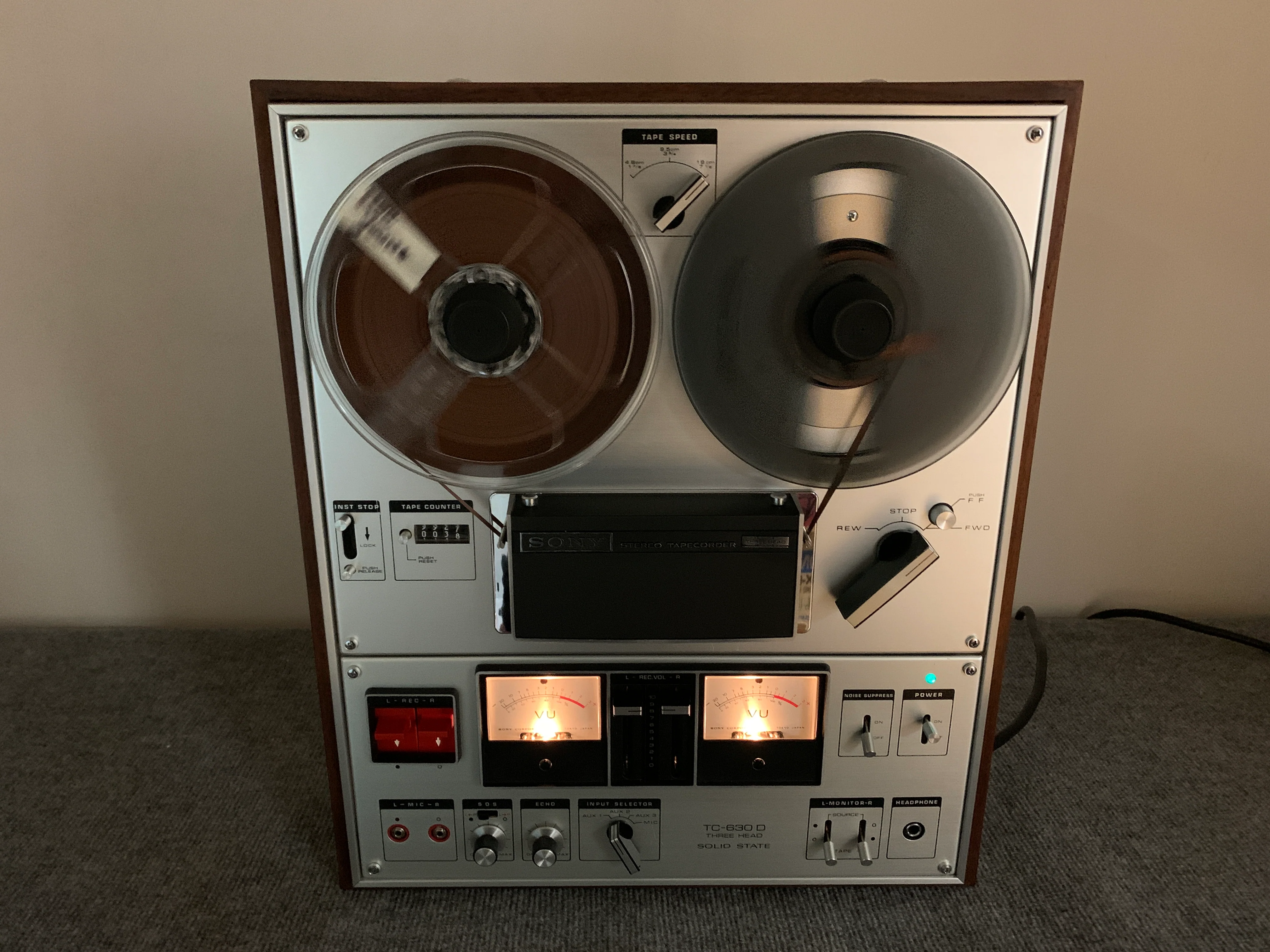 Sony TC-630D Reel to Reel Deck * 7 inches * $100 Flat USA Ship - Image 2