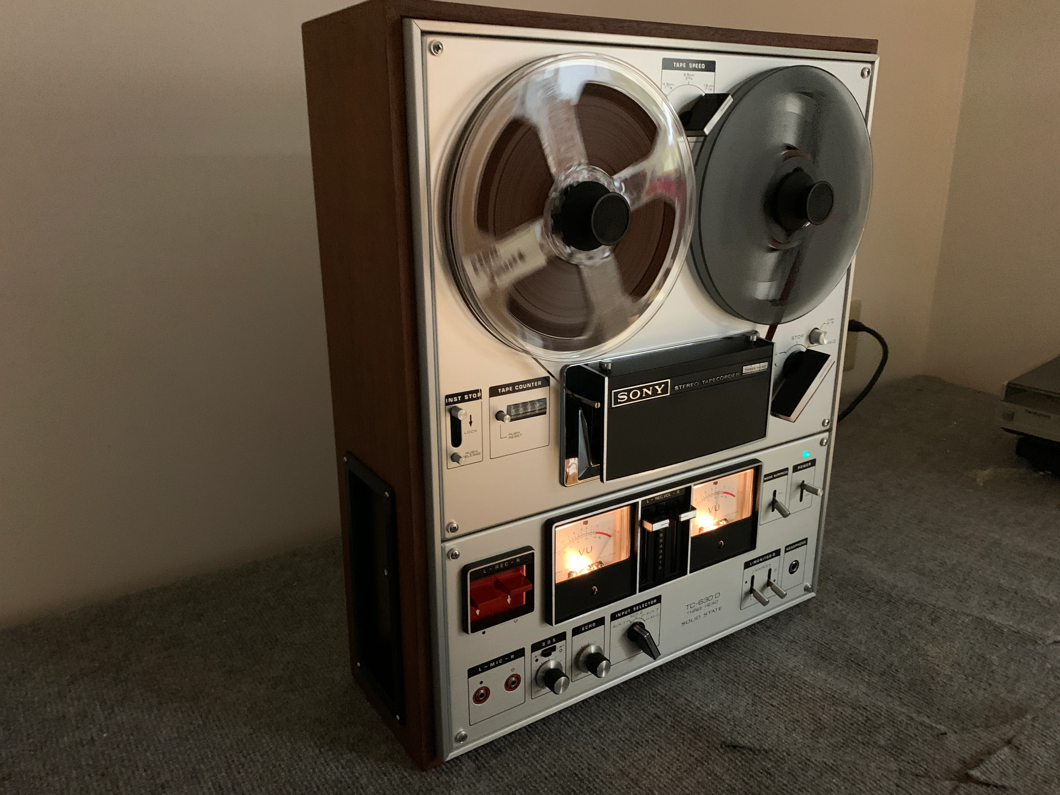Sony TC-630D Reel to Reel Deck * 7 inches * $100 Flat USA Ship - Image 3