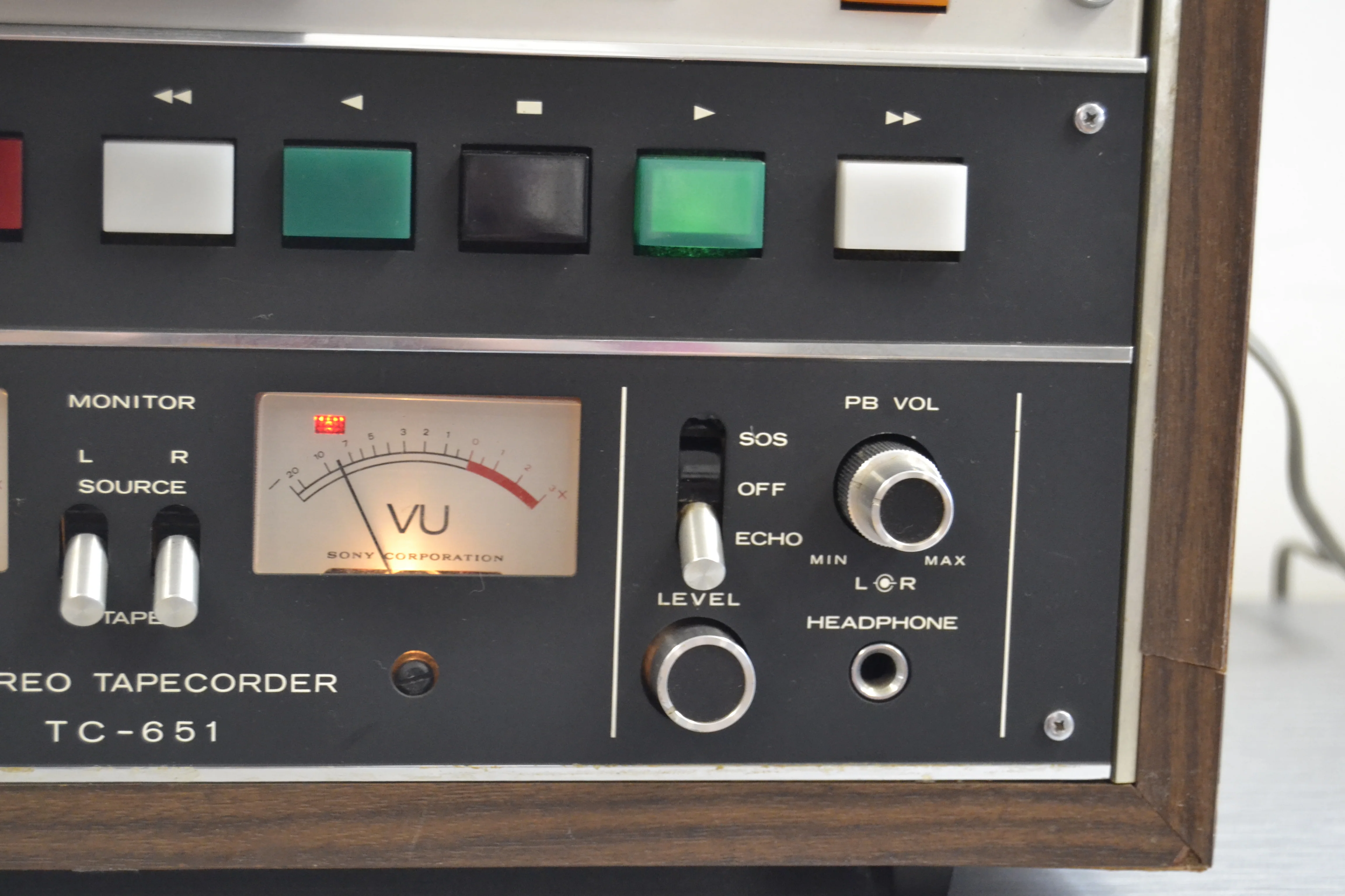 Sony TC-651 Reel to Reel Recorder 3 Heads - Image 4