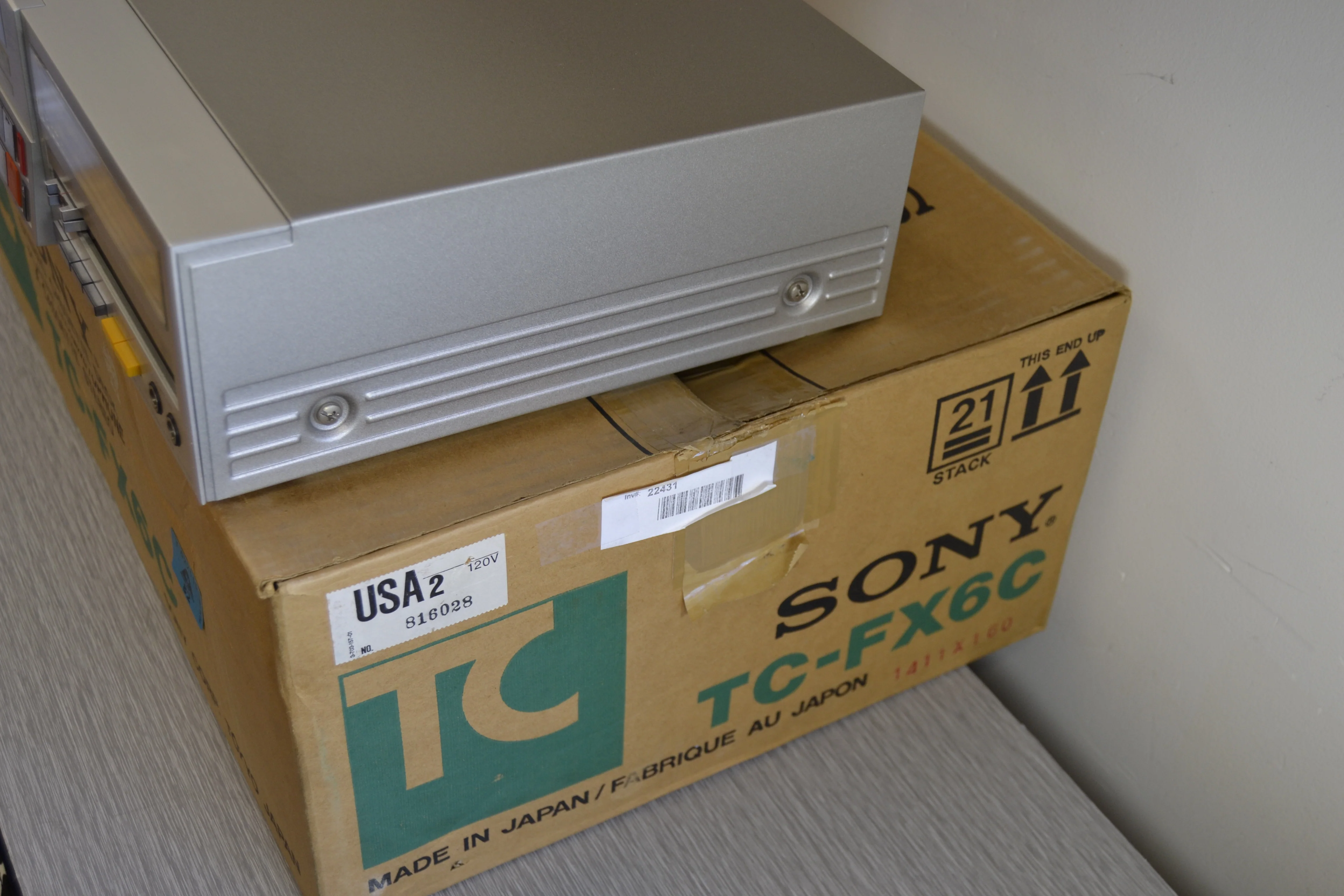 Sony TC-FX6C Single Cassette Deck * Original Box * - Image 12