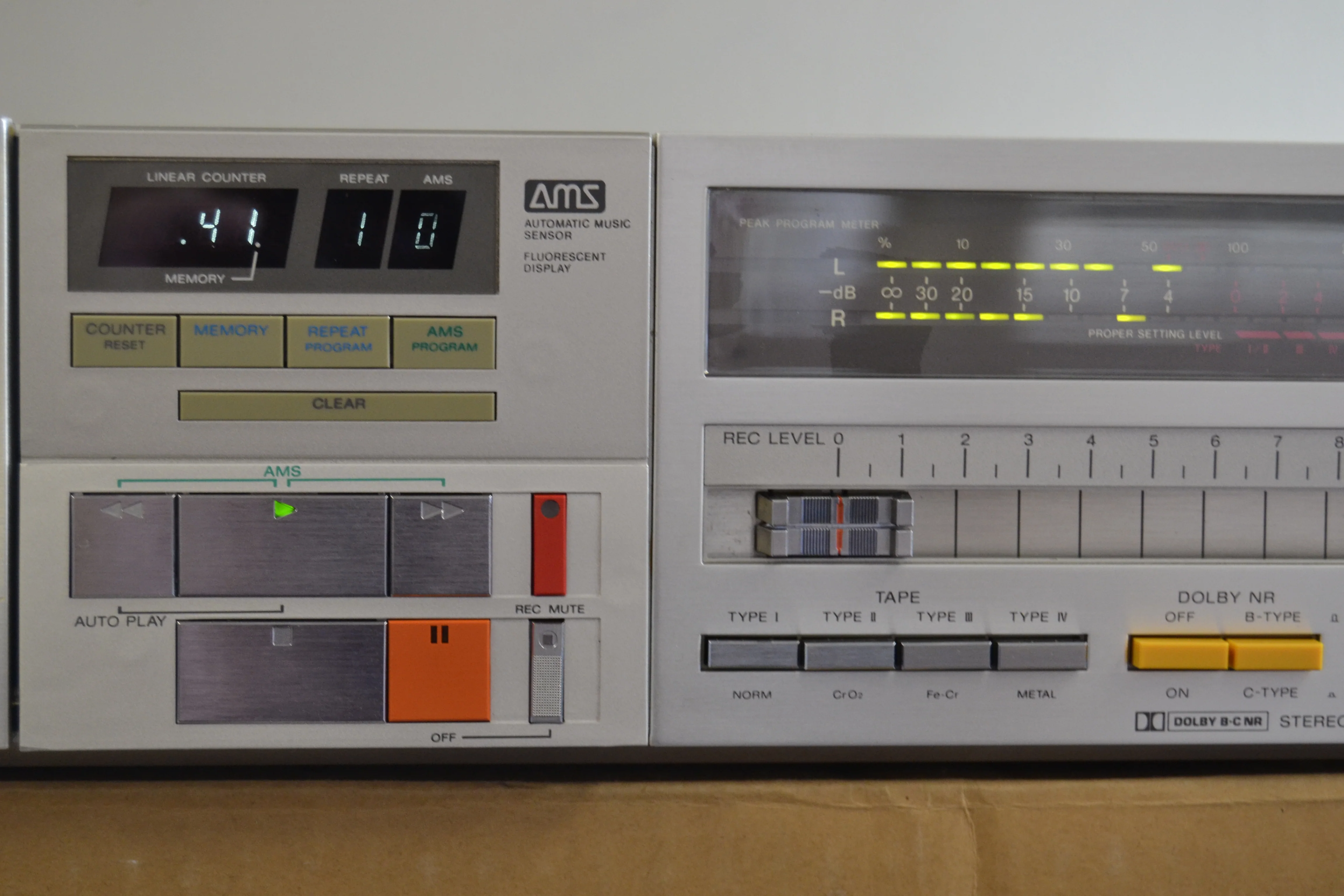 Sony TC-FX6C Single Cassette Deck * Original Box * - Image 4