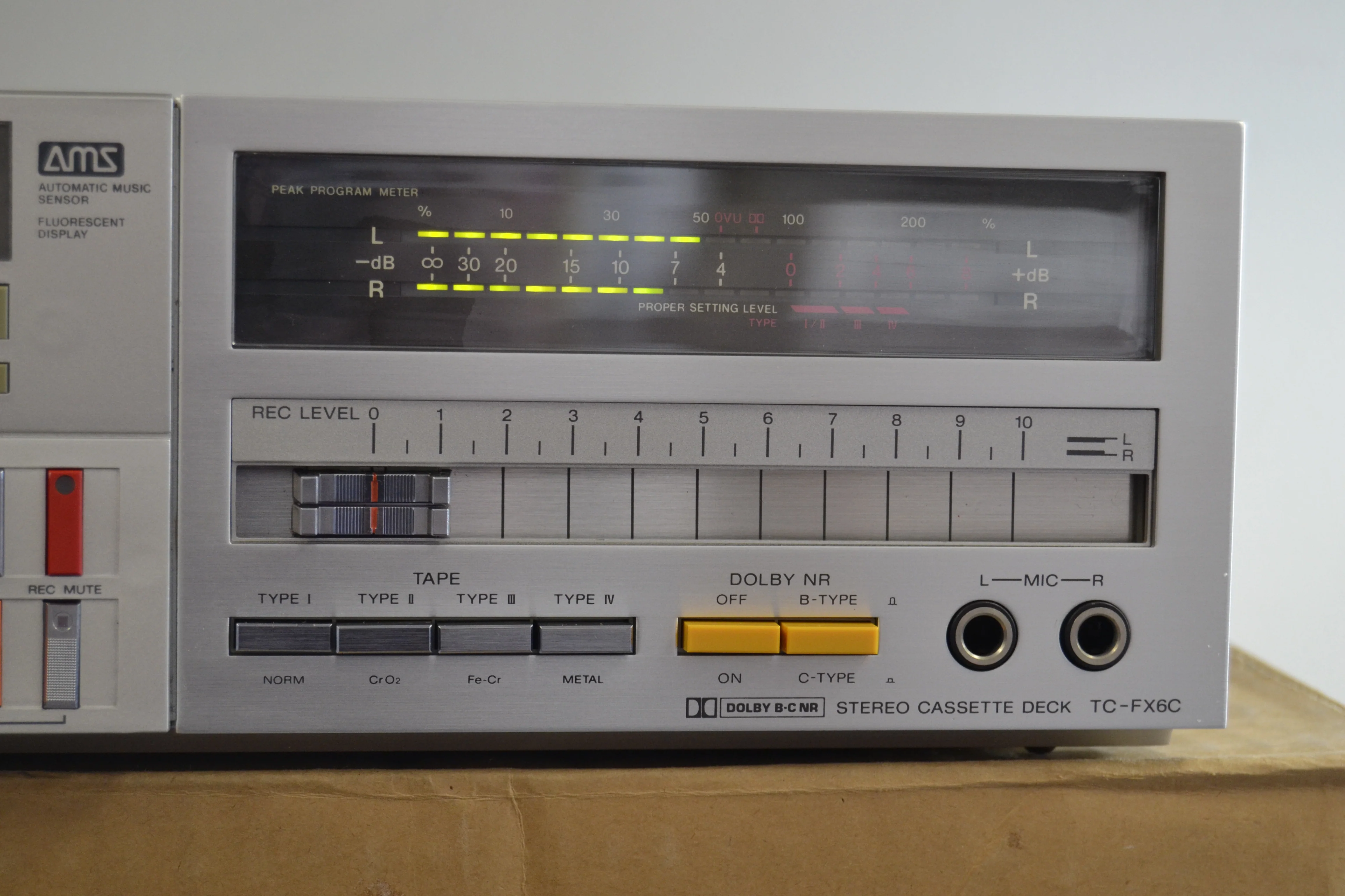Sony TC-FX6C Single Cassette Deck * Original Box * - Image 5