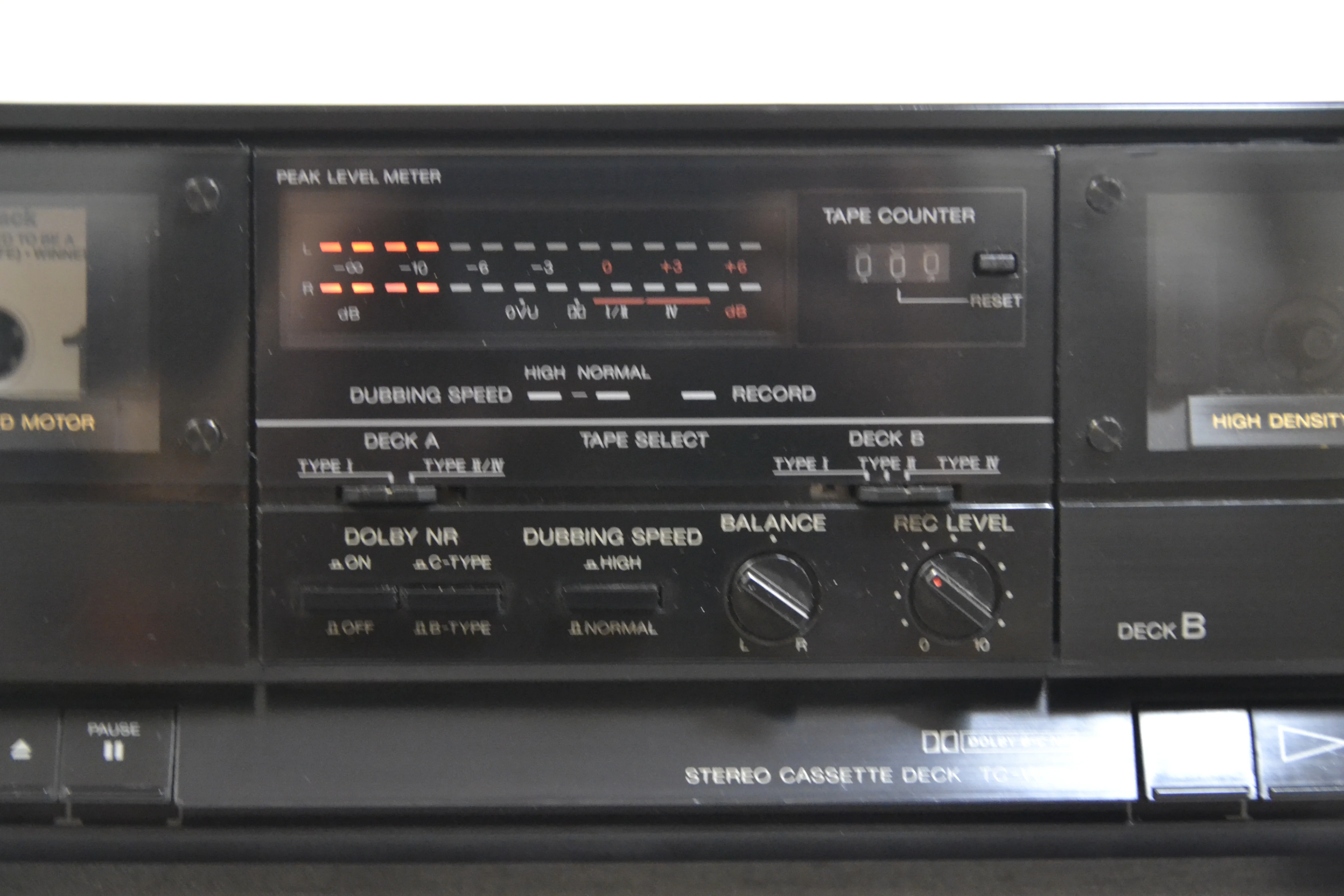Sony TC-W345 Double Cassette Deck * New Belts - Image 4