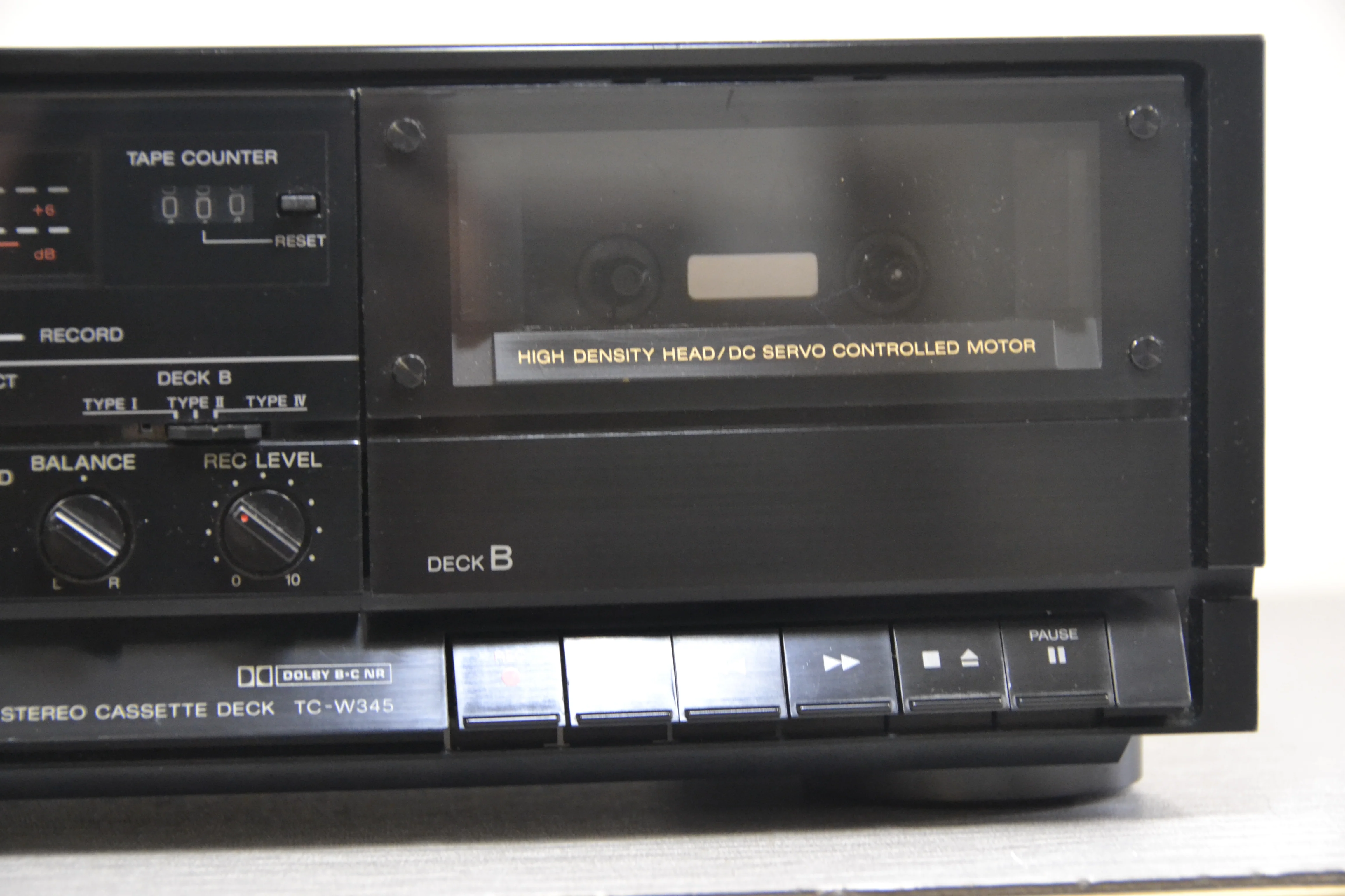 Sony TC-W345 Double Cassette Deck * New Belts - Image 5