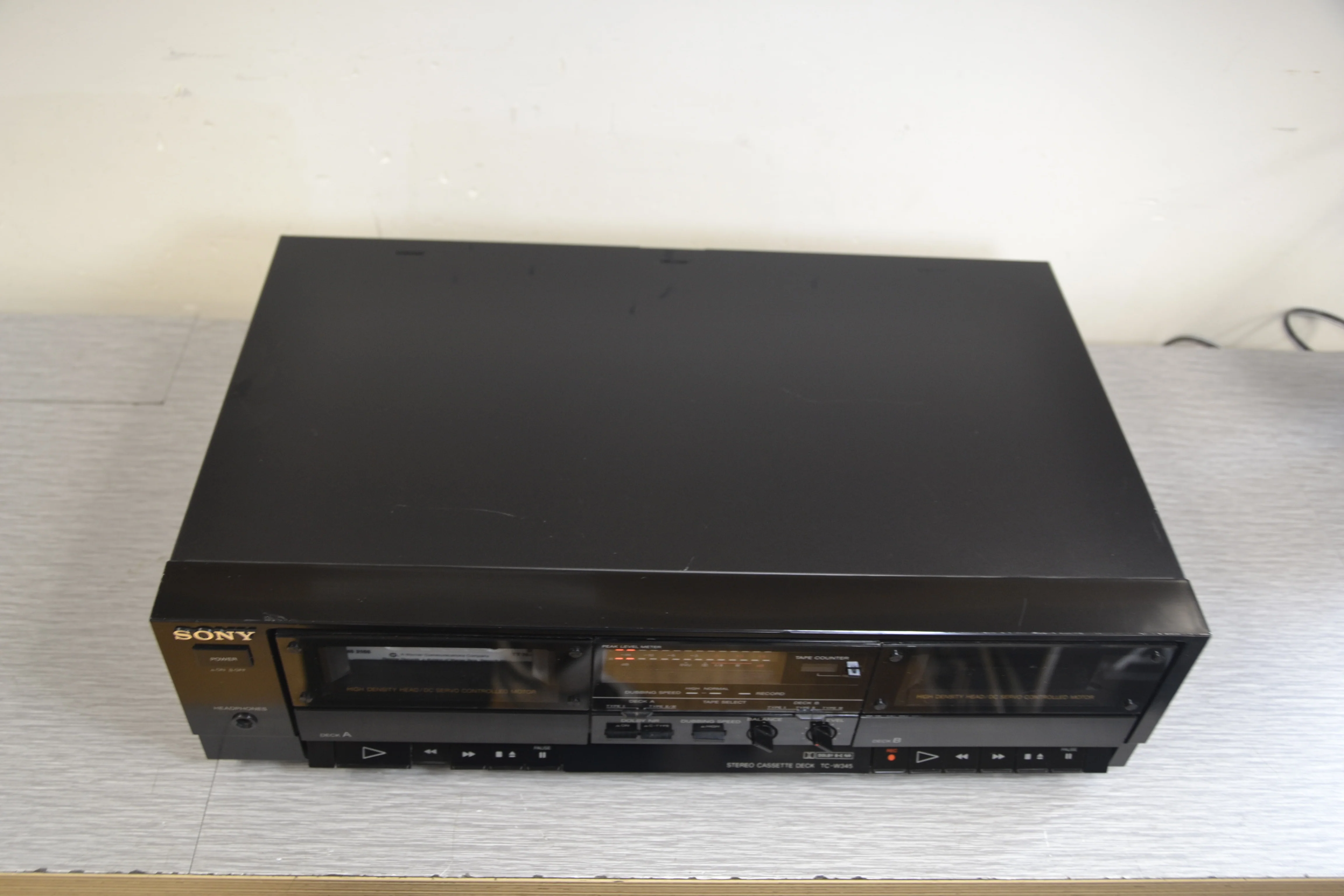 Sony TC-W345 Double Cassette Deck * New Belts - Image 6