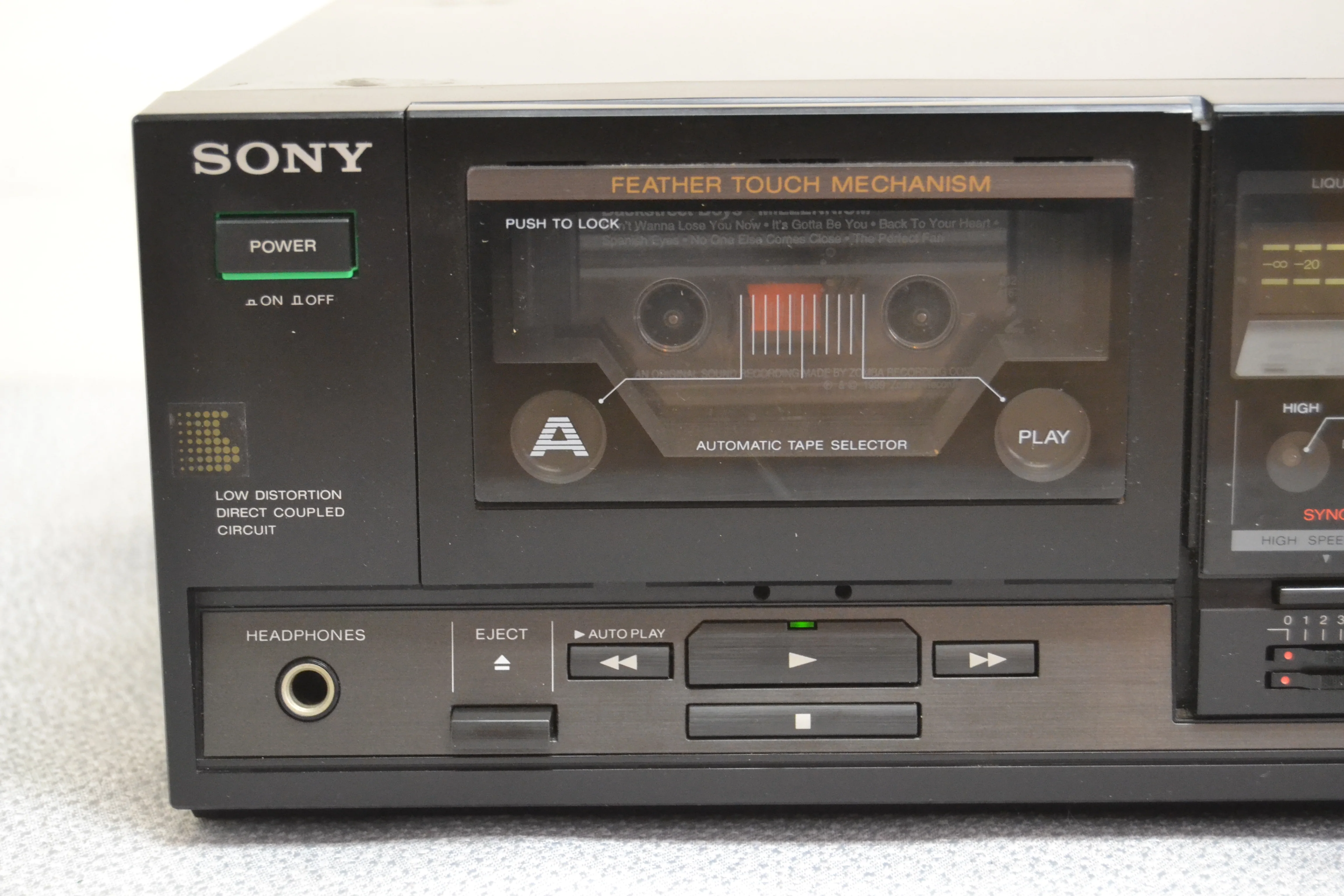 Sony TC-W530 Double Cassette Deck * Fully Serviced * New Belts - Image 2