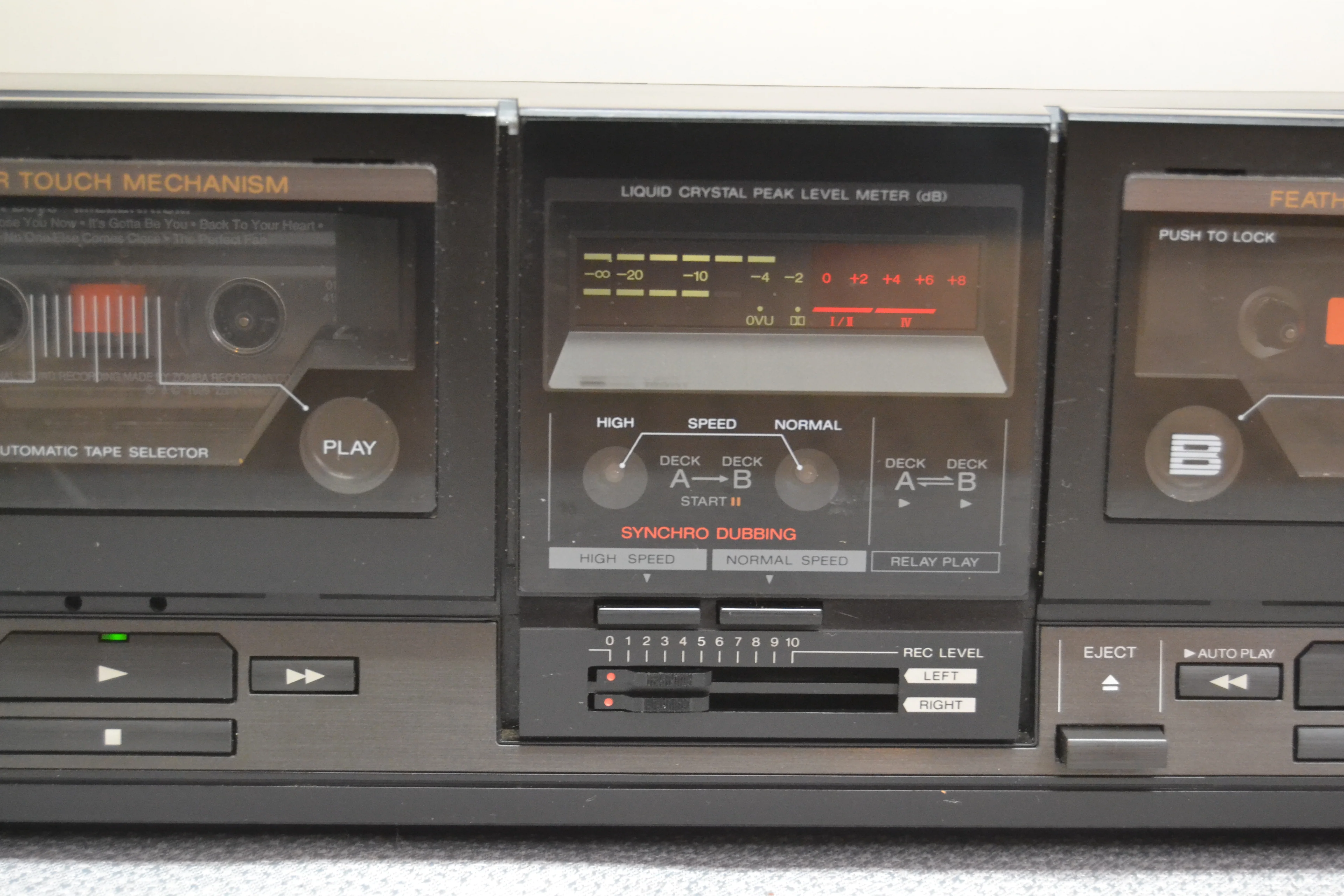 Sony TC-W530 Double Cassette Deck * Fully Serviced * New Belts - Image 3