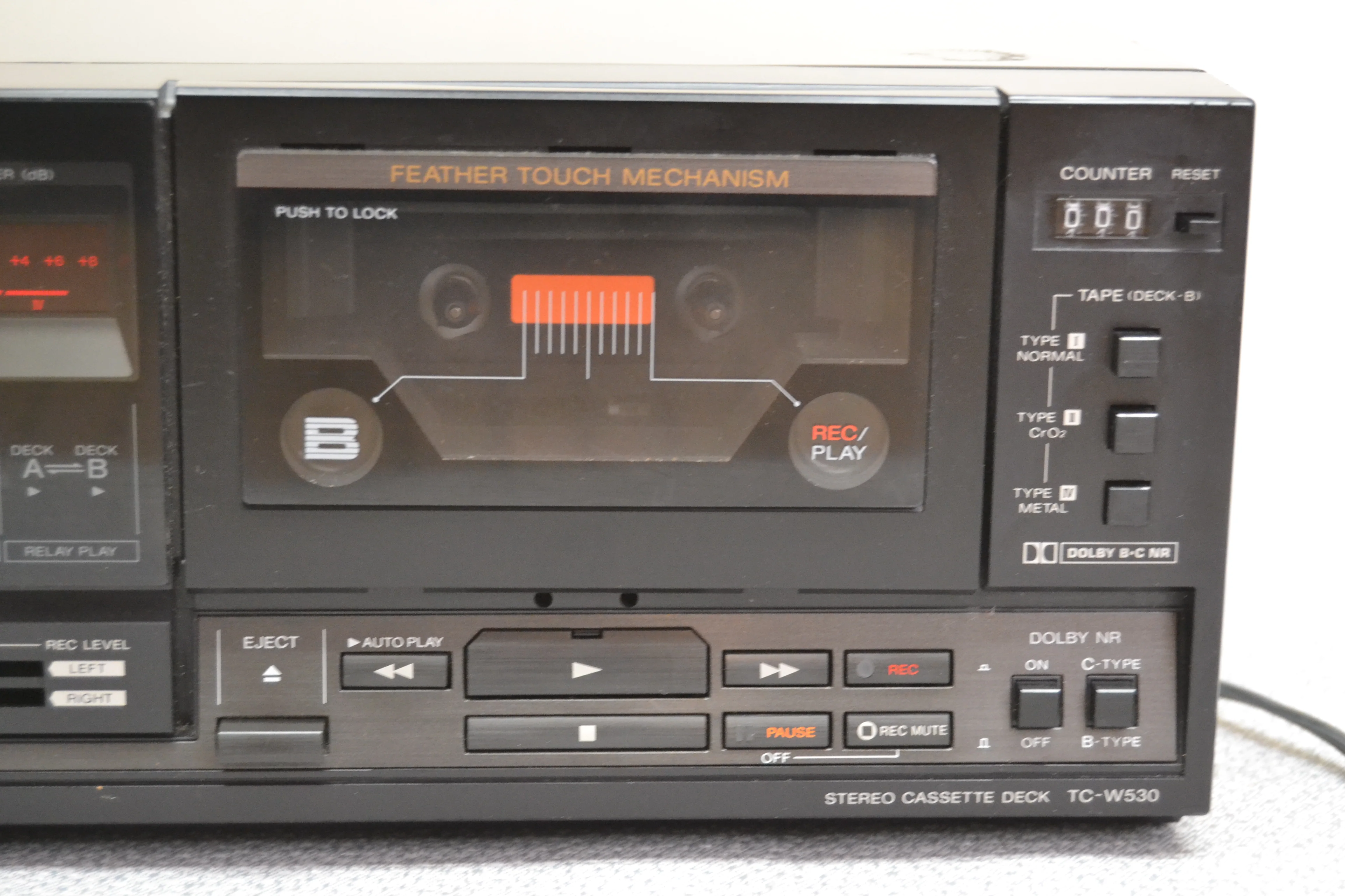 Sony TC-W530 Double Cassette Deck * Fully Serviced * New Belts - Image 4