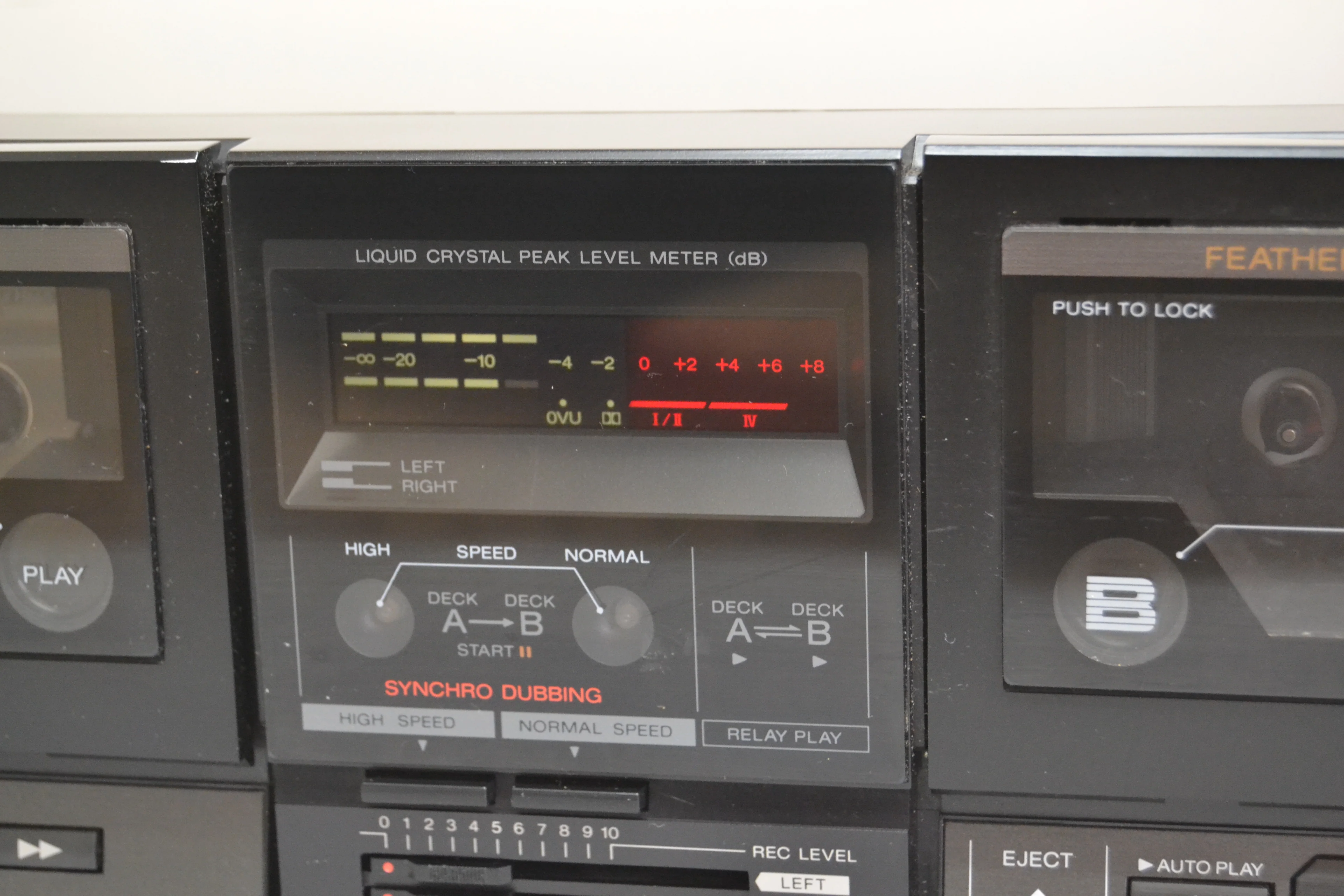 Sony TC-W530 Double Cassette Deck * Fully Serviced * New Belts - Image 6