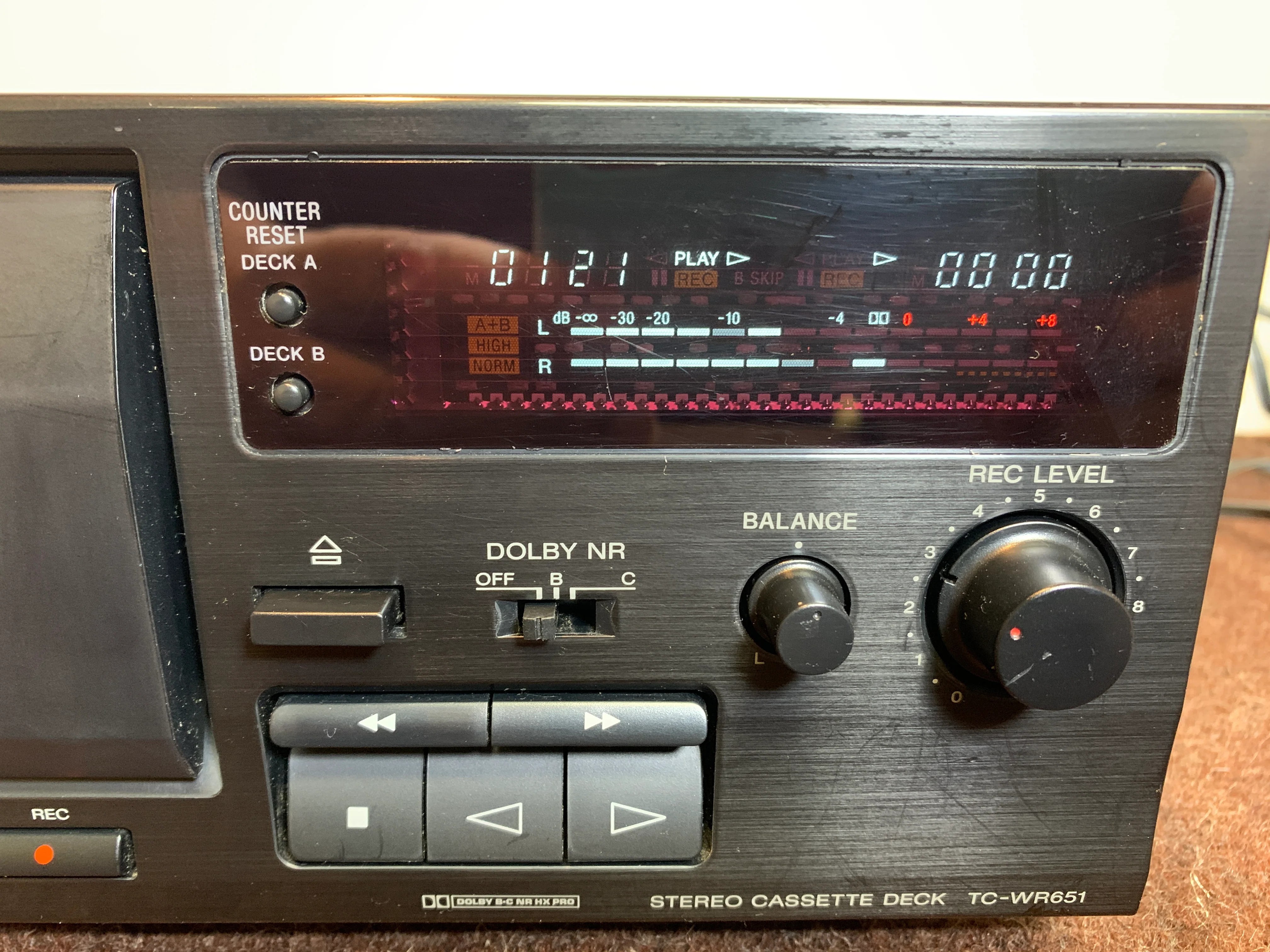 Sony TC-WR651 Double Cassette Deck - Image 7