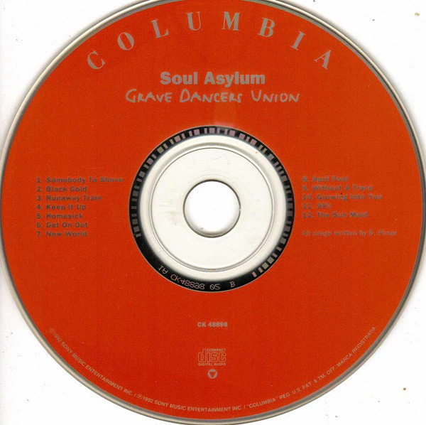 Soul Asylum - Grave Dancers Union (CD, Album, Pit) (Very Good Plus (VG+)) - Image 3