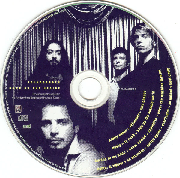 Soundgarden - Down On The Upside (CD, Album, Dig) (Good Plus (G+)) - Image 3