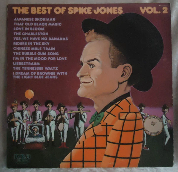 Spike Jones And His City Slickers - The Best Of Spike Jones Vol. 2 (LP, Comp) (Very Good Plus (VG+))