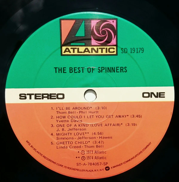 Spinners - The Best Of Spinners (LP, Comp, SP) (Very Good Plus (VG+)) - Image 3