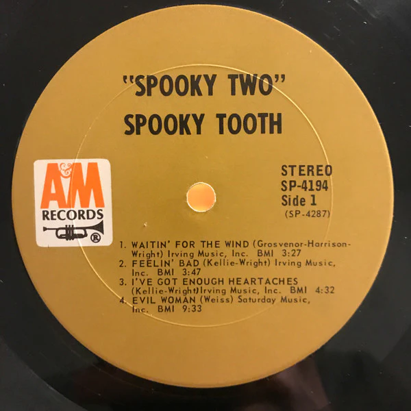 Spooky Tooth - Spooky Two (LP, Album, Pit) (Very Good (VG)) - Image 3