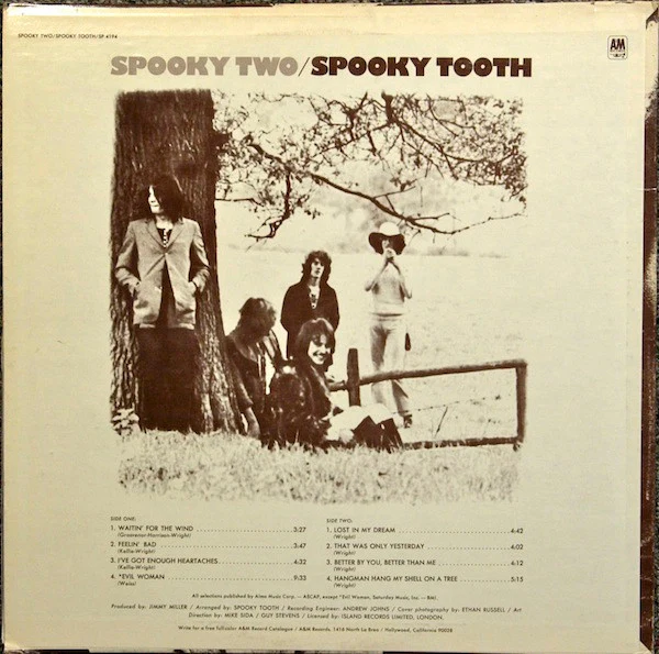 Spooky Tooth - Spooky Two (LP, Album, Pit) (Very Good (VG)) - Image 2