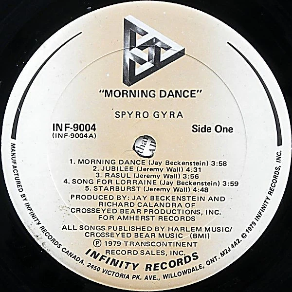 Spyro Gyra - Morning Dance (LP, Album, Bei) (Good Plus (G+)) - Image 3
