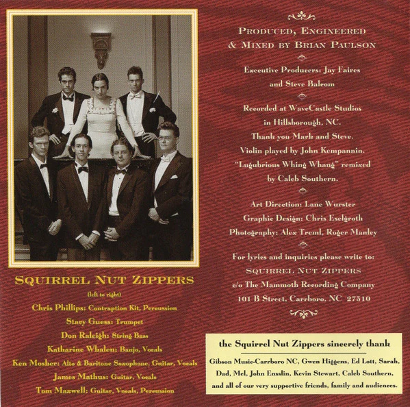 Squirrel Nut Zippers - The Inevitable (CD, Album) (Near Mint (NM or M-)) - Image 5
