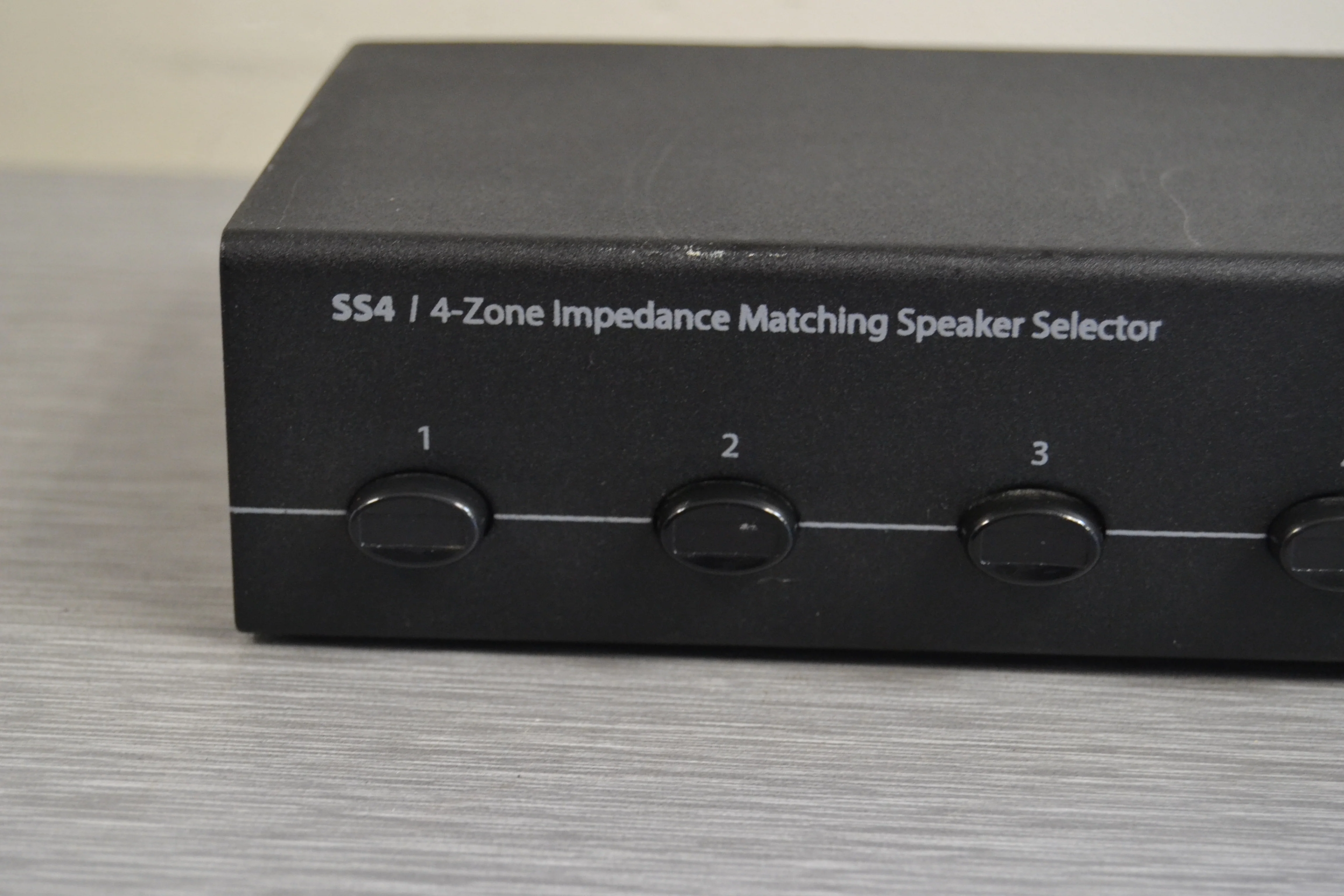 SS4 / 4-Zone Impedance Stereo Matching Speaker Selector Switch - Image 11