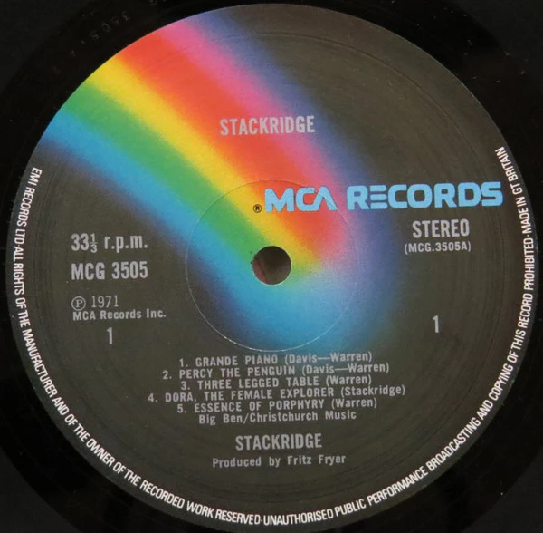 Stackridge - Stackridge (LP, Album, RE, Gat) (Very Good Plus (VG+)) - Image 5