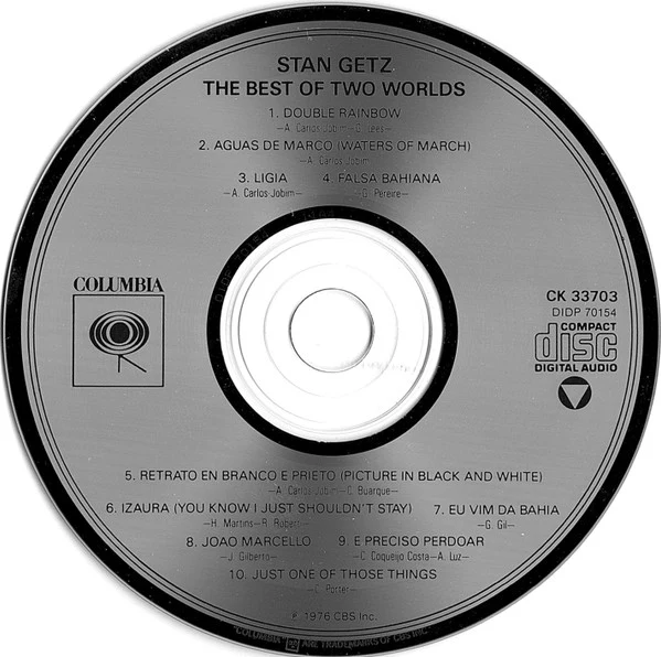 Stan Getz featuring João Gilberto - The Best Of Two Worlds (CD, Album, RE) (Very Good Plus (VG+)) - Image 3