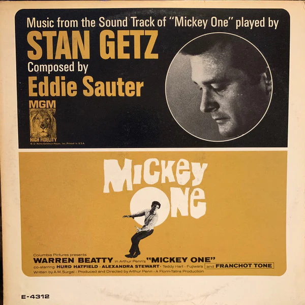 Stan Getz - Mickey One (LP, Album, Mono) (Near Mint (NM or M-))