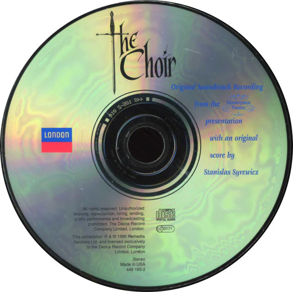 Stanislas Syrewicz* - The Choir (Original Soundtrack Recording From The Masterpiece Theatre Presentation) (CD) (Very Good Plus (VG+)) - Image 3