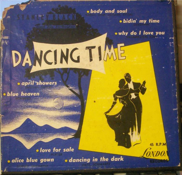 Stanley Black & His Orchestra - Dancing Time (4x7", Album + Box) (Very Good Plus (VG+))