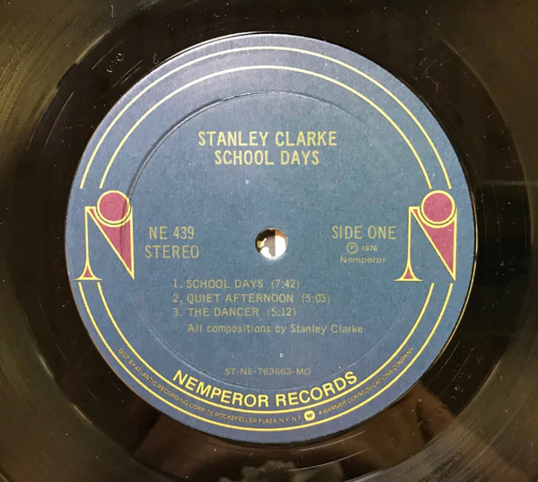 Stanley Clarke - School Days (LP, Album, MO ) (Very Good Plus (VG+)) - Image 3