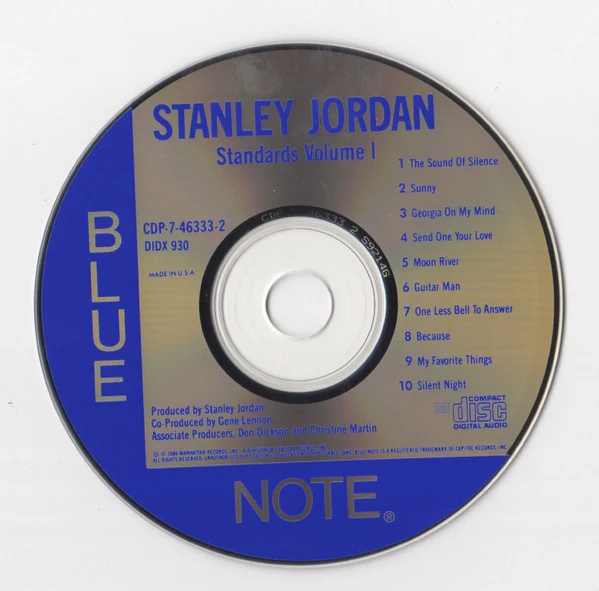 Stanley Jordan - Standards Volume 1 (CD, Album) (Near Mint (NM or M-)) - Image 3