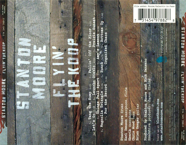 Stanton Moore - Flyin' The Koop (CD, Album) (Near Mint (NM or M-)) - Image 2
