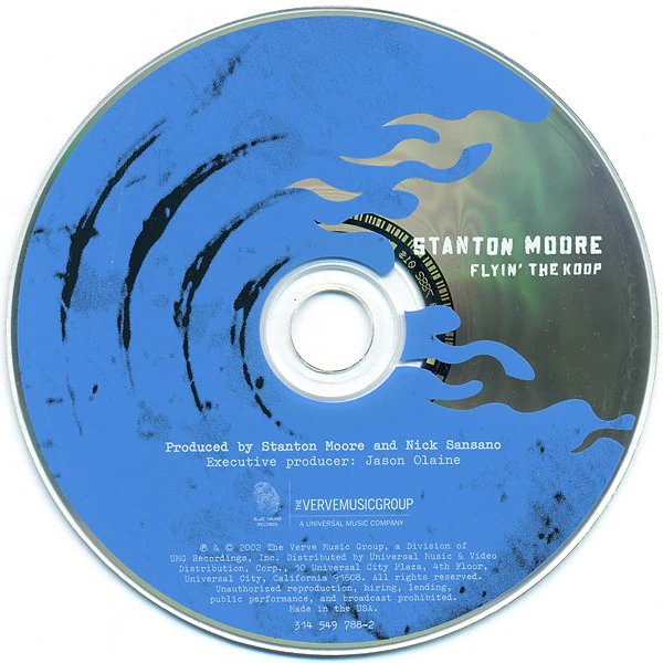 Stanton Moore - Flyin' The Koop (CD, Album) (Near Mint (NM or M-)) - Image 3