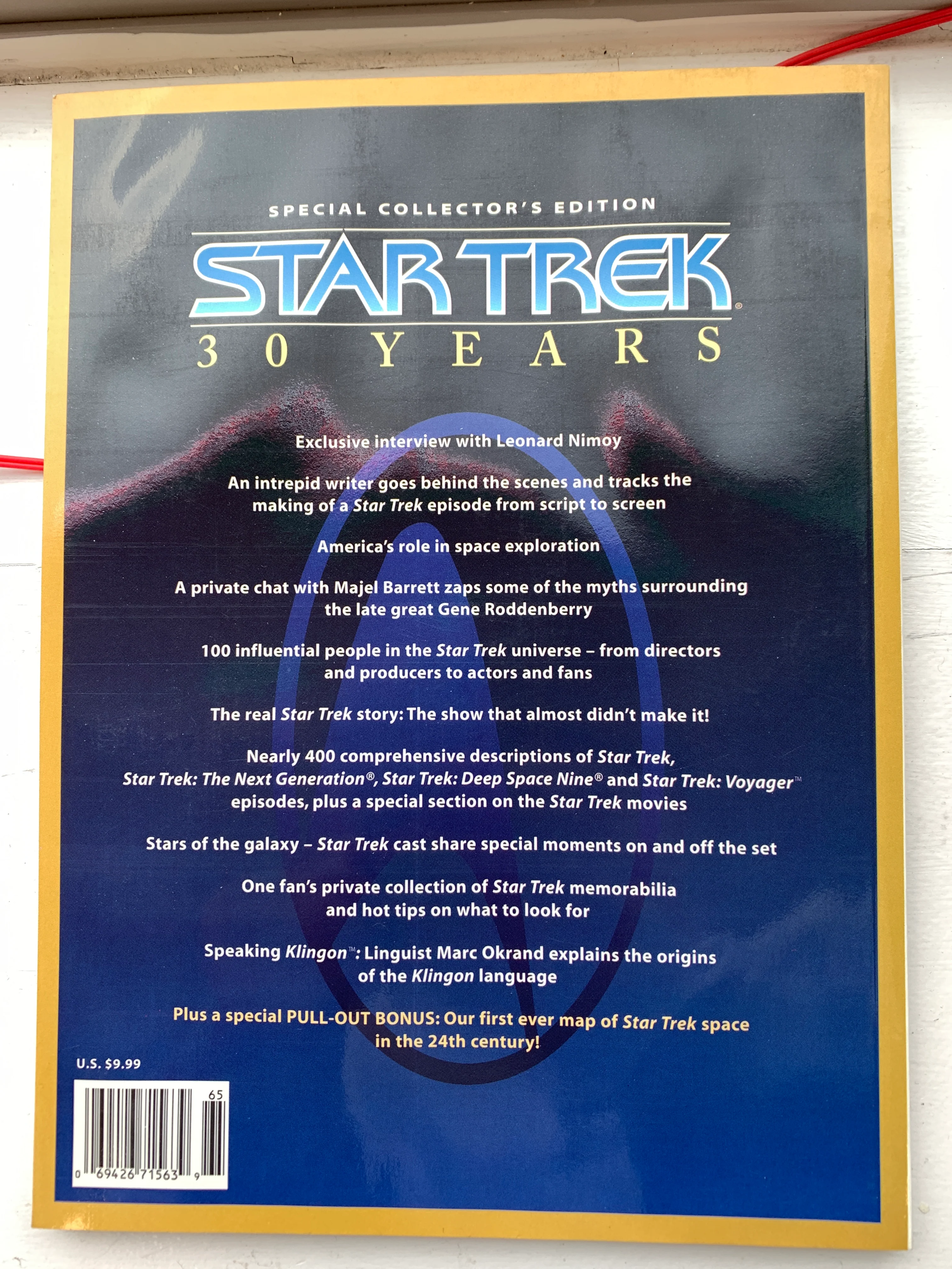 Star Trek Special Collector's Edition 30 Years Book - Image 2