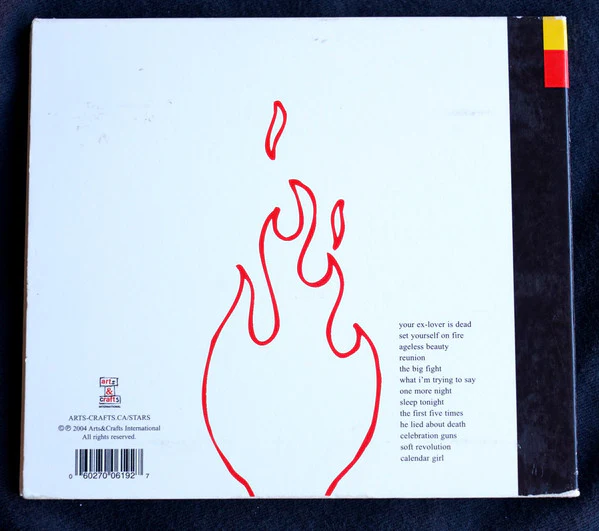 Stars - Set Yourself On Fire (CD, Album, Dig) (Very Good (VG)) - Image 2