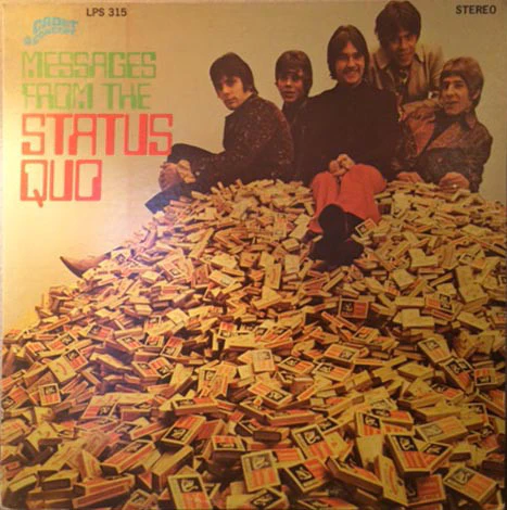 Status Quo - Messages From The Status Quo (LP, Promo) (Good Plus (G+))