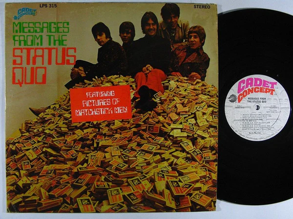 Status Quo - Messages From The Status Quo (LP, Promo) (Good Plus (G+)) - Image 5