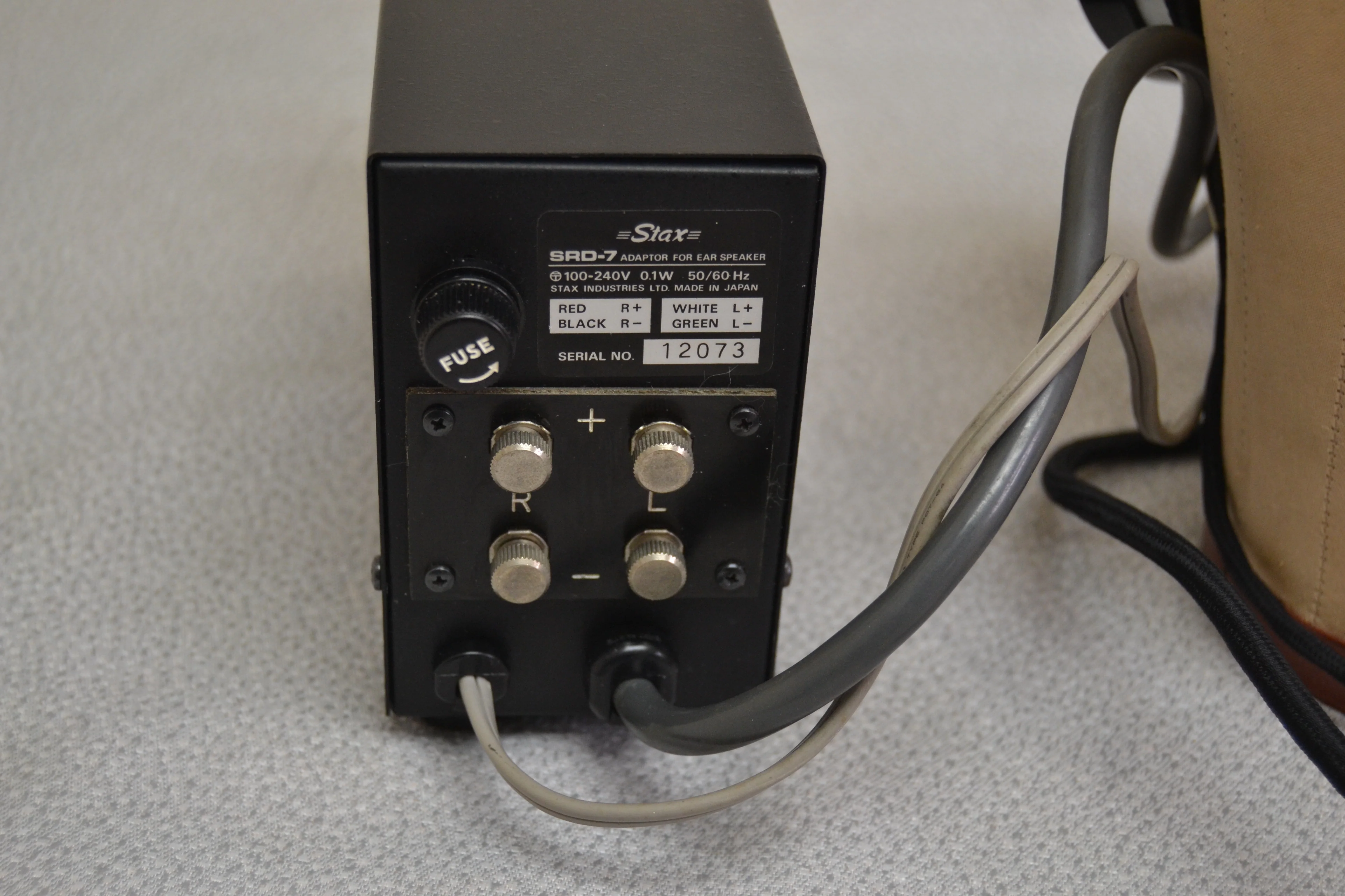 Stax Electrostatic Headphones SRX-MK3 with SRD-7 Adaptor * Fully Serviced ! - Image 10
