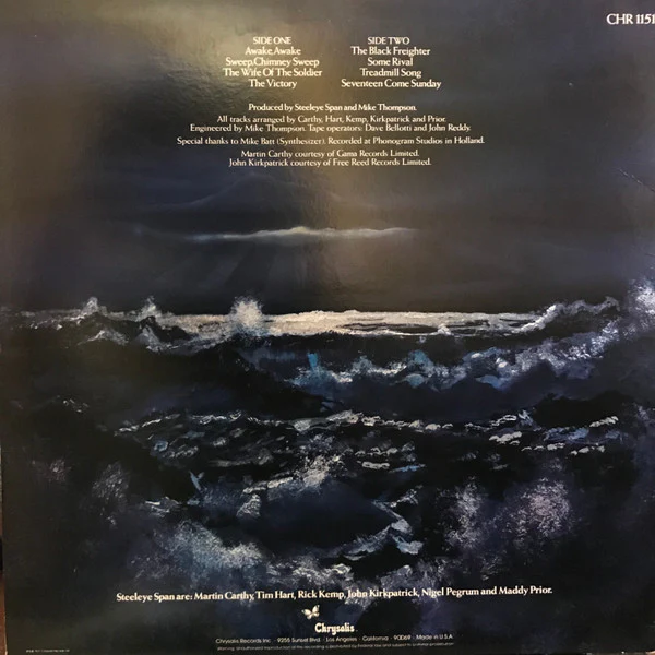 Steeleye Span - Storm Force Ten (LP, Album, San) (Near Mint (NM or M-)) - Image 2