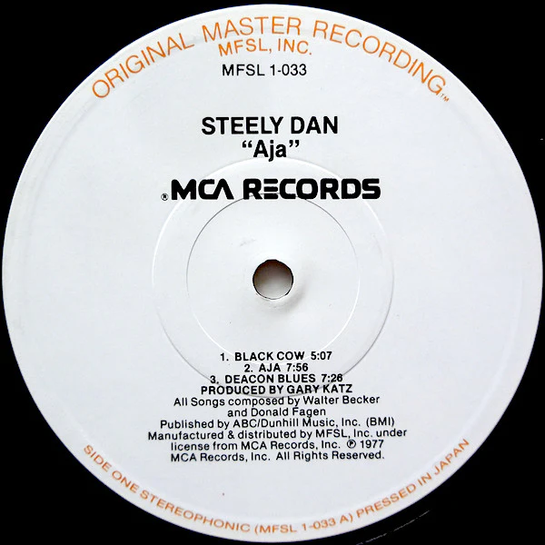 Steely Dan - Aja (LP, Album, Ltd, RE, RM, Gat) (Near Mint (NM or M-)) - Image 3