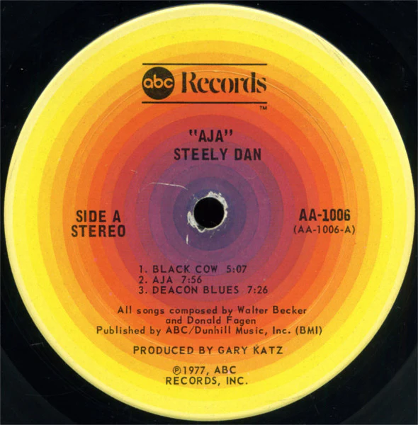 Steely Dan - Aja (LP, Album, RE, RP, Ter) (Very Good (VG)) - Image 5