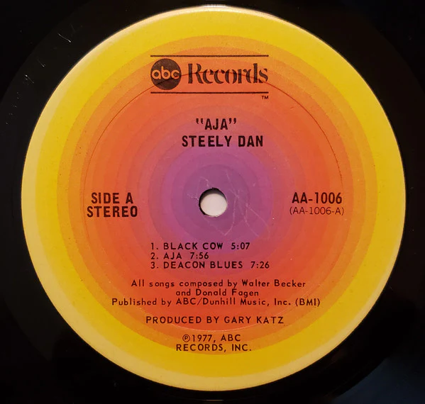Steely Dan - Aja (LP, Album, RP, Ter) (Very Good Plus (VG+)) - Image 4