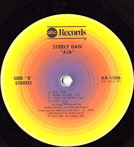 Steely Dan - Aja (LP, Album, SP ) (Near Mint (NM or M-)) - Image 2