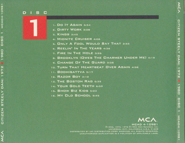 Steely Dan - Citizen Steely Dan 1972-1980 (4xCD, Comp, RM + Box) (Very Good Plus (VG+)) - Image 4