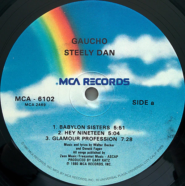 Steely Dan - Gaucho (LP, Album, Exp) (Very Good Plus (VG+)) - Image 4